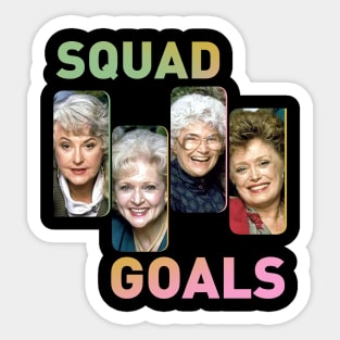 golden girls squad Sticker